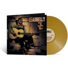 Blues Vinyl Leadbelly - Where Did You Sleep Last Night?[GOLD ] (Vinyl)