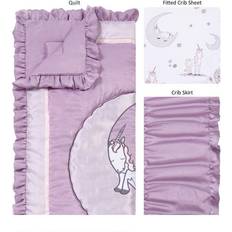 Purple Fabrics Trend Lab Unicorn Dreams Crib Bedding Set 3-Piece