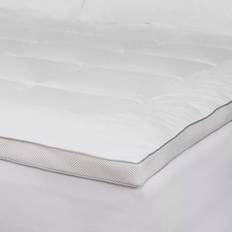 Cotton Satin Mattress Covers Allied Home Powernap Celliant Mattress Cover White (213.36x182.88cm)