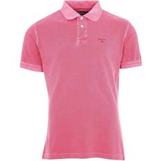 Barbour Washed Sports Polo Shirt - Fuscia