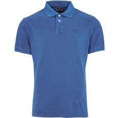Barbour Washed Sports Polo Shirt - Marine Blue