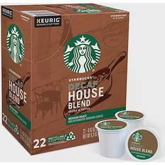 K-cups & Coffee Pods Keurig Starbucks House Blend Decaf Coffee 22pcs