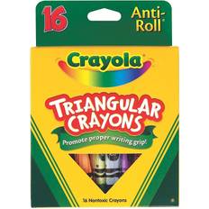 Giallo Pastelli Crayola Washable Triangular Crayons box of 16