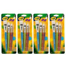 Silver Colored Pencils Crayola (4 ea) big paintbrush set