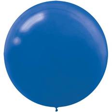 Blue Balloons Amscan Latex Balloons Bright Royal 60cm 4pcs