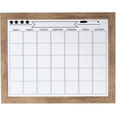 Kate and Laurel Beatrice Dry Erase Monthly Calendar Memo Board