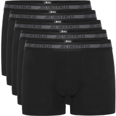 Bambus Boxershorts Børnetøj JBS Drenge Tights Bambus 5-pak - Black (910-51-09)