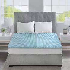 Twin Mattress Covers Sleep Philosophy Gel Mattress Cover Blue (190.5x99.06cm)