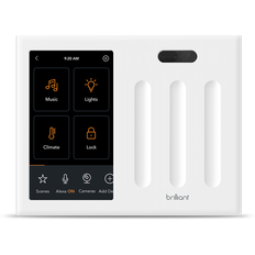 Wi-Fi Smart Control Units Brilliant Smart 3-Switch Home Control Panel