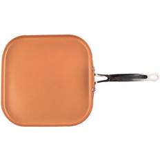 Dishwasher Safe Grilling Pans MasterPan Copper 27.94 cm