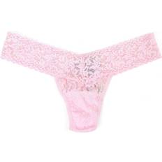 Hanky Panky Stringtrusser Signature Lace Low Rise Thong - Pink