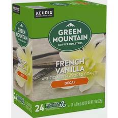 Decaffeinated Coffee Keurig Green Mountain Coffee Roasters French Vanilla Decaf Coffee 225g 24pcs