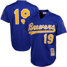 Mitchell & Ness Milwaukee Brewers Cooperstown Mesh Batting Practice Jersey Sr