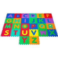 Hey! Play! Interlocking Foam Tile Play Mat