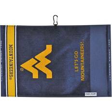 Team Effort West Virginia Mountaineers Face/Club Jacquard Towel