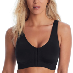 Wacoal B-Smooth Mastectomy Front-Close Bralette - Black