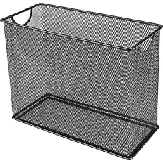 Mind Reader Mesh Tabletop File Basket