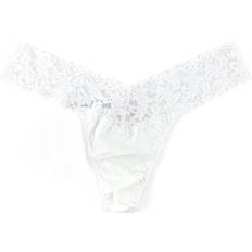 Hanky Panky Supima Cotton Low Rise Thong - White