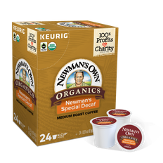 Decaffeinated Coffee Newman’s Own Special Decaf K-Cup Pods 24pcs