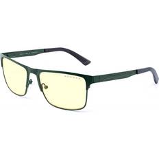 Gröna Terminal- & Blue Light-glasögon Gunnar Optiks Pendleton Oval Grön Rostfritt Stål
