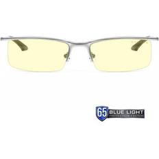 Rectangular Pantallas de Ordenador y Gafas de Luz Azul Gunnar EMISSARY ST003-C011 Recetadas para Hombre Plateadas