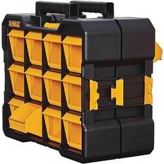 Tool Storage Dewalt 12-Compartment Small Parts Organizer Flip Bin, Black