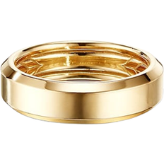 Gold - Men Rings David Yurman Beveled Band Ring - Gold