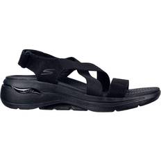 Skechers Bandje Sandalen Skechers Go Walk Sandalen - Zwart