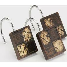 Brown Shower Curtain Hooks Popular Bath Zambia (8240085) 12-pack