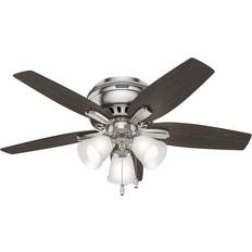 Hunter low profile ceiling fan 42 Hunter Newsome Low Profile with 3 Lights 42"