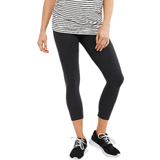 Essential Stretch Secret Fit Belly Maternity Crop Leggings Black (94240-01)