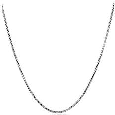 David Yurman Gold Necklaces David Yurman Box Chain Necklace - Silver