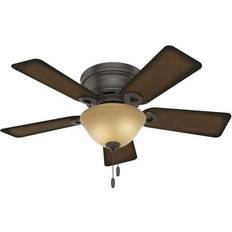 Hunter low profile ceiling fan 42 Hunter Conroy Low Profile with Light 42"