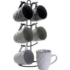 Elama Diamond Waves Cup & Mug 35.48cl 6pcs