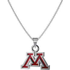 Brown - Silver Necklaces Dayna Designs University of Minnesota Pendant Necklace - Silver/Brown