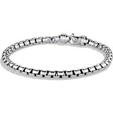 David Yurman Men Bracelets David Yurman Large Link Box Chain Bracelet - Silver