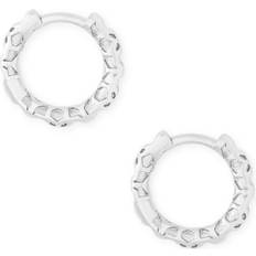 Kendra Scott Silver Plated Earrings Kendra Scott Maggie Huggie Earrings - Silver