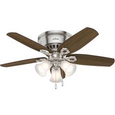 Hunter low profile ceiling fan 42 Hunter Builder Low Profile with 3 Lights 42"