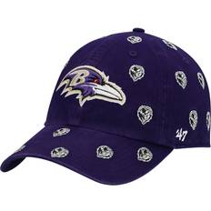 '47 Caps '47 Women's Baltimore Ravens Confetti Clean Up Head Logo Adjustable Cap