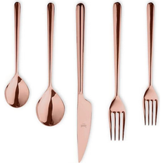 Mepra Linea Bronzo 5-Piece Place Setting Set posate 5pcs