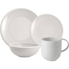 With Handles Dinner Sets Villeroy & Boch New Moon Dinner Set 4pcs