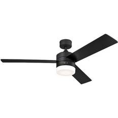 Black fan with light Westinghouse Alta Vista Ceiling Fan with Dimmable Led Light 52"