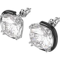 Swarovski Black Earrings Swarovski Harmonia Stud Earrings - Black/Transparent