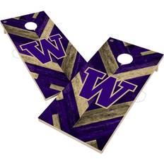 Victory Tailgate Washington Huskies Herringbone Design Cornhole Set