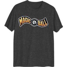 Clothing Airwaves Mattel Magic 8 Ball Short Sleeve Graphic T-shirt - Charcoal