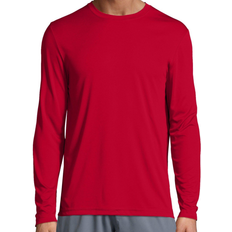 Hanes Hanes Sport FreshIQ Cool DRI Long Sleeve T-shirt Men - Deep Red