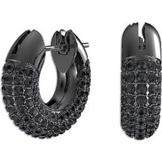 Swarovski Black Earrings Swarovski Dextera Hoop Earrings - Black/Black