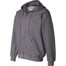 Hanes Kläder Hanes Ultimate Cotton Heavyweight Full Zip Hoodie - Charcoal Heather