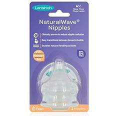 Transparent Nipple Protectors Lansinoh Momma Slow Flow NaturalWave Nipples 2-pack