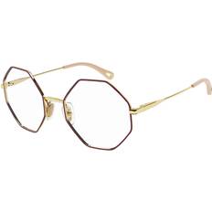 Briller & Læsebriller Chloé Tilbehør Dame Gul 53 MM Glasses